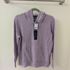 Saks Fifth Avenue Lavender Hoodie Sweater